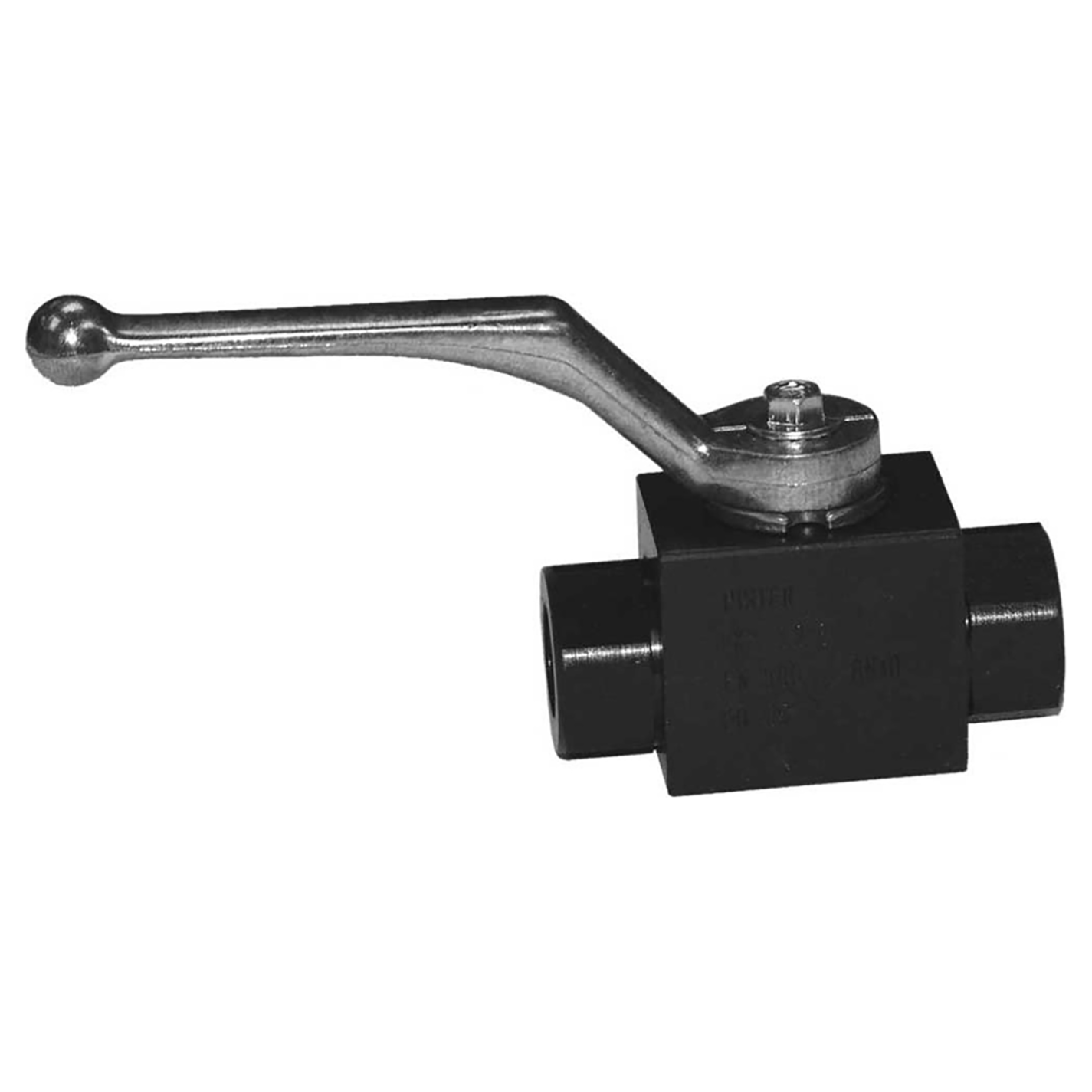 M16 x 1.5 Metric Carbon Steel Ball Valve HP 2 Way