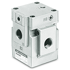 SMC 3 Port Air Operated Valve,