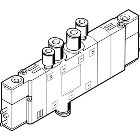CPE14-M1CH-5/3BS-1/8 SOLENOID VALVE