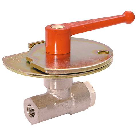 3/4"BSPF x 18mm OD Ball Valve Ni Plated