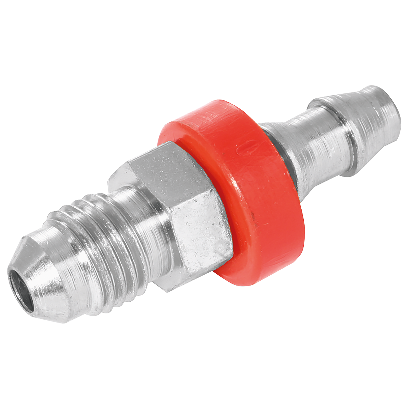 7/16" JIC M 37 CONE X1/4" PUSH-IN STRAIGHTGHT