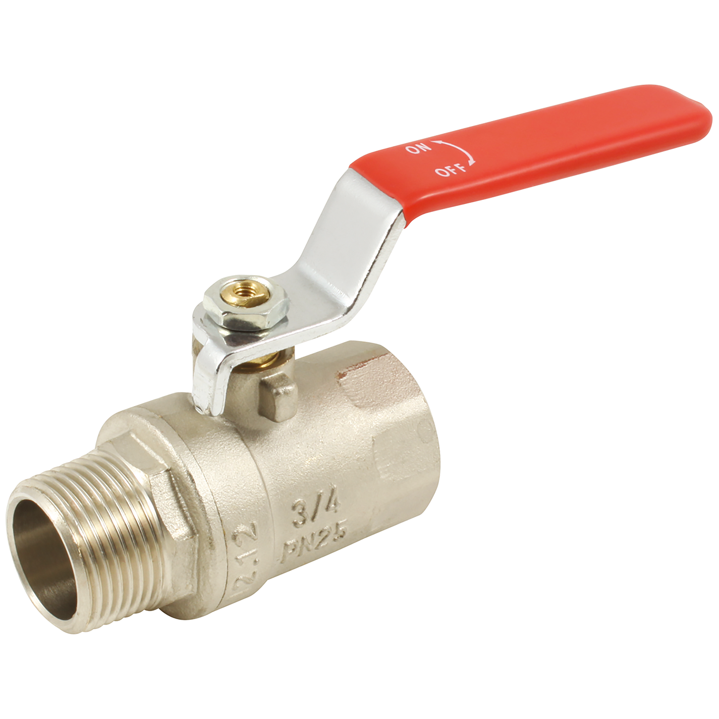 1/2" BSPP Male/Female Brass Ball Valve / Brass Ball Valve / Ball Valves
