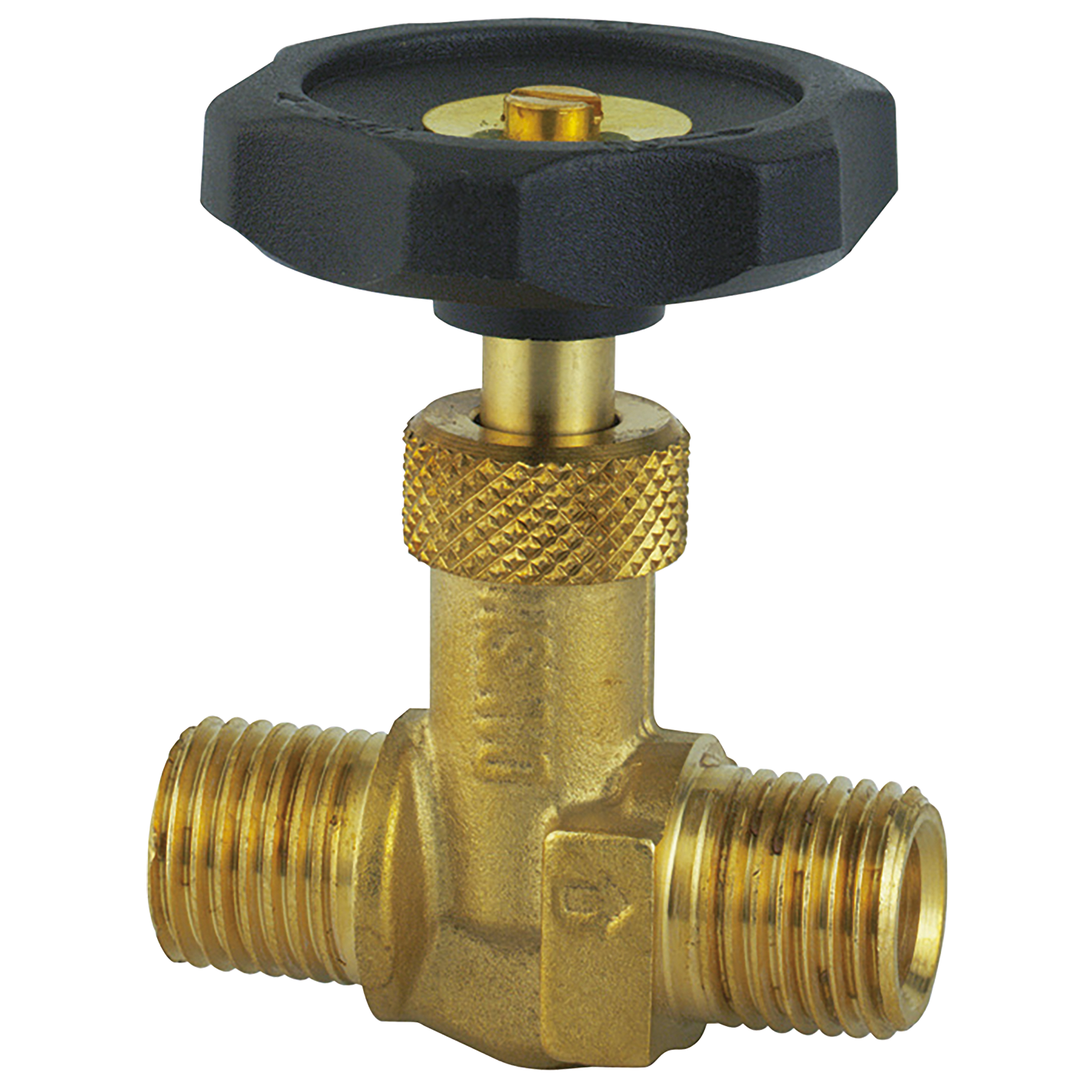 thumbnail image 2 of 1/4" BSP Male To Female Brass Shut-Off Valve - Lever Handle For Water, Gas, Air Flow 2 of 4