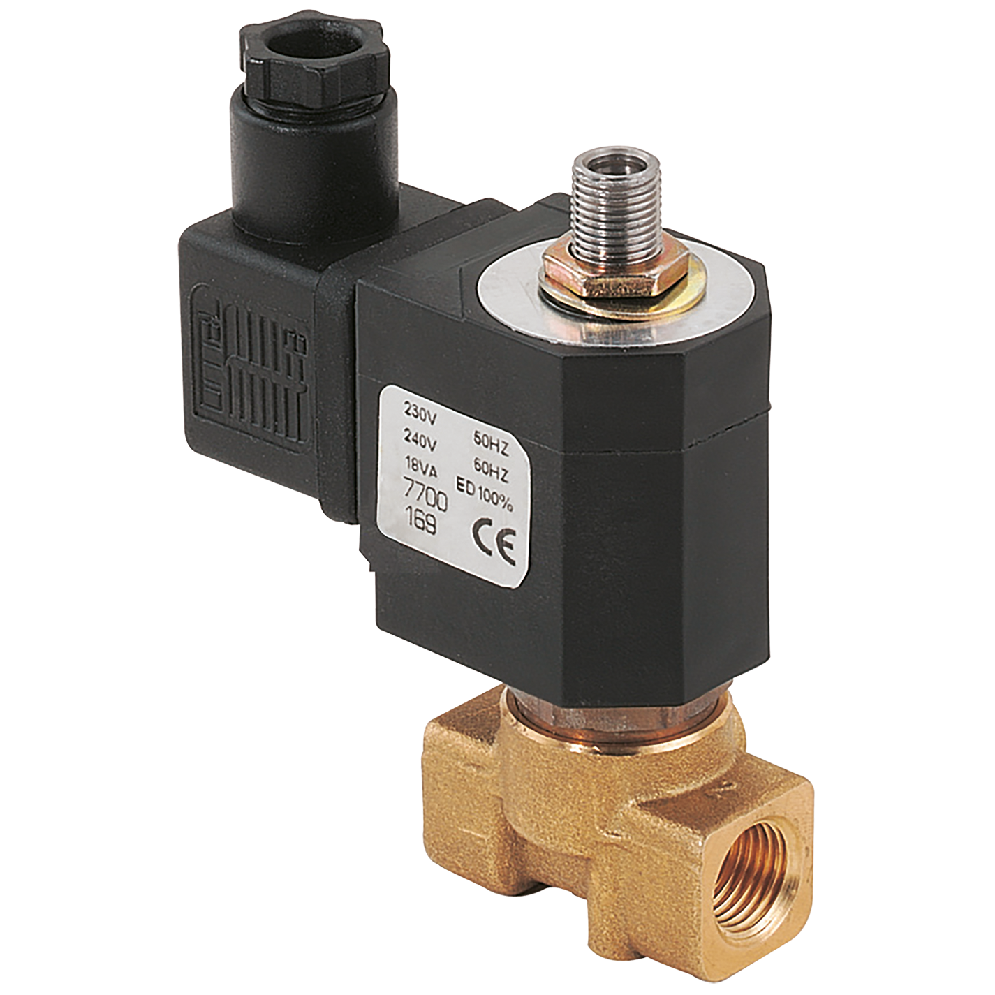 1/8" 3/2 N/C 24VDC SOLENOID VALVE