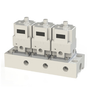 SMC Manifold Base Itv1000/2000 2-Stations G1/4