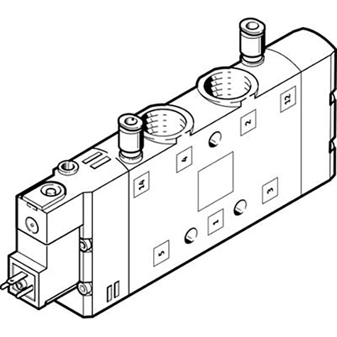 CPE24-M1H-5LS-QS-12 SOLENOID VALVE