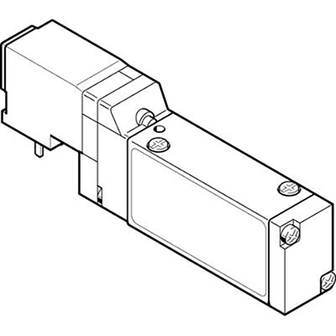 173407 MEH-5/2-5 0-S-I-B SOLENOID VALVE