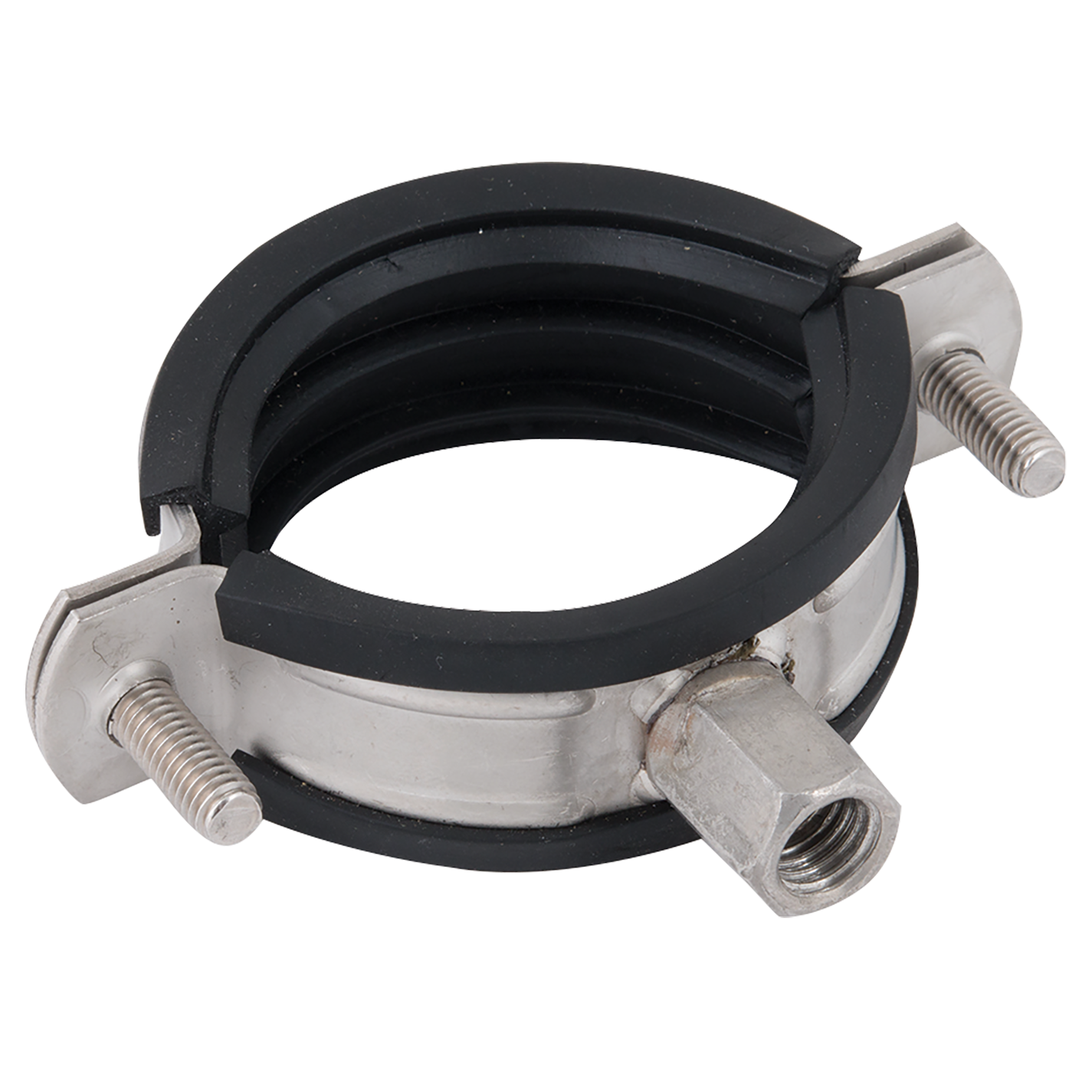 FLAMCO BRSA CLIP M8M10 X 5055 STST / Lined Clip / Pipe Hanging