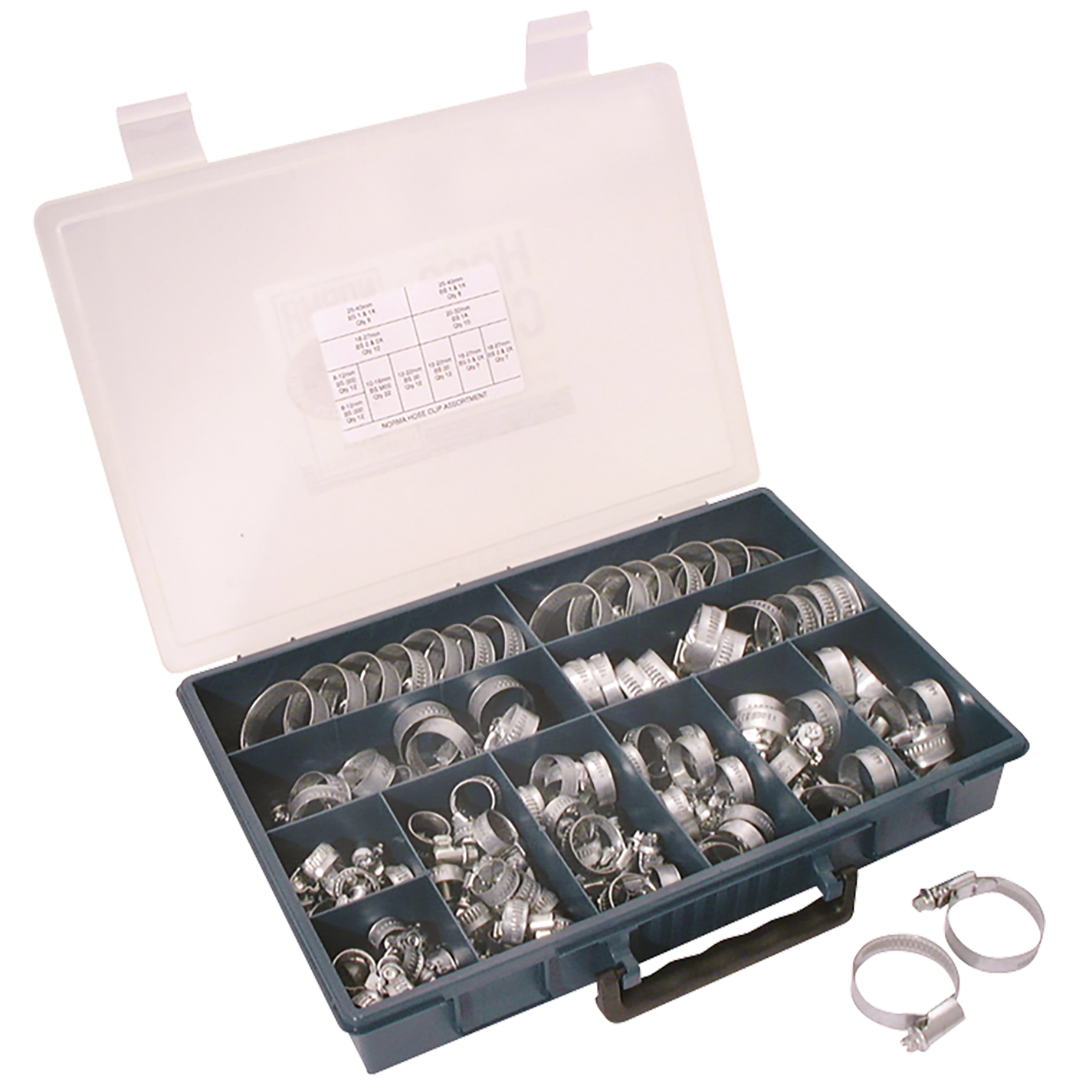 BOX SET WITH 120 CLIPS