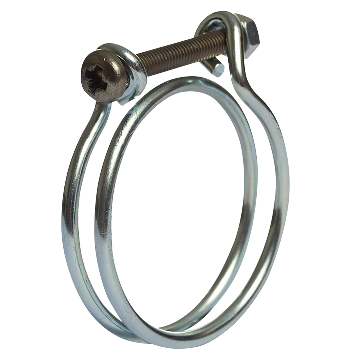 100MM ST/ST L/HAND SPIRAL WRAP CLAMP