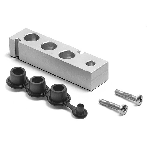 Blanking plate for manifold suit E-size