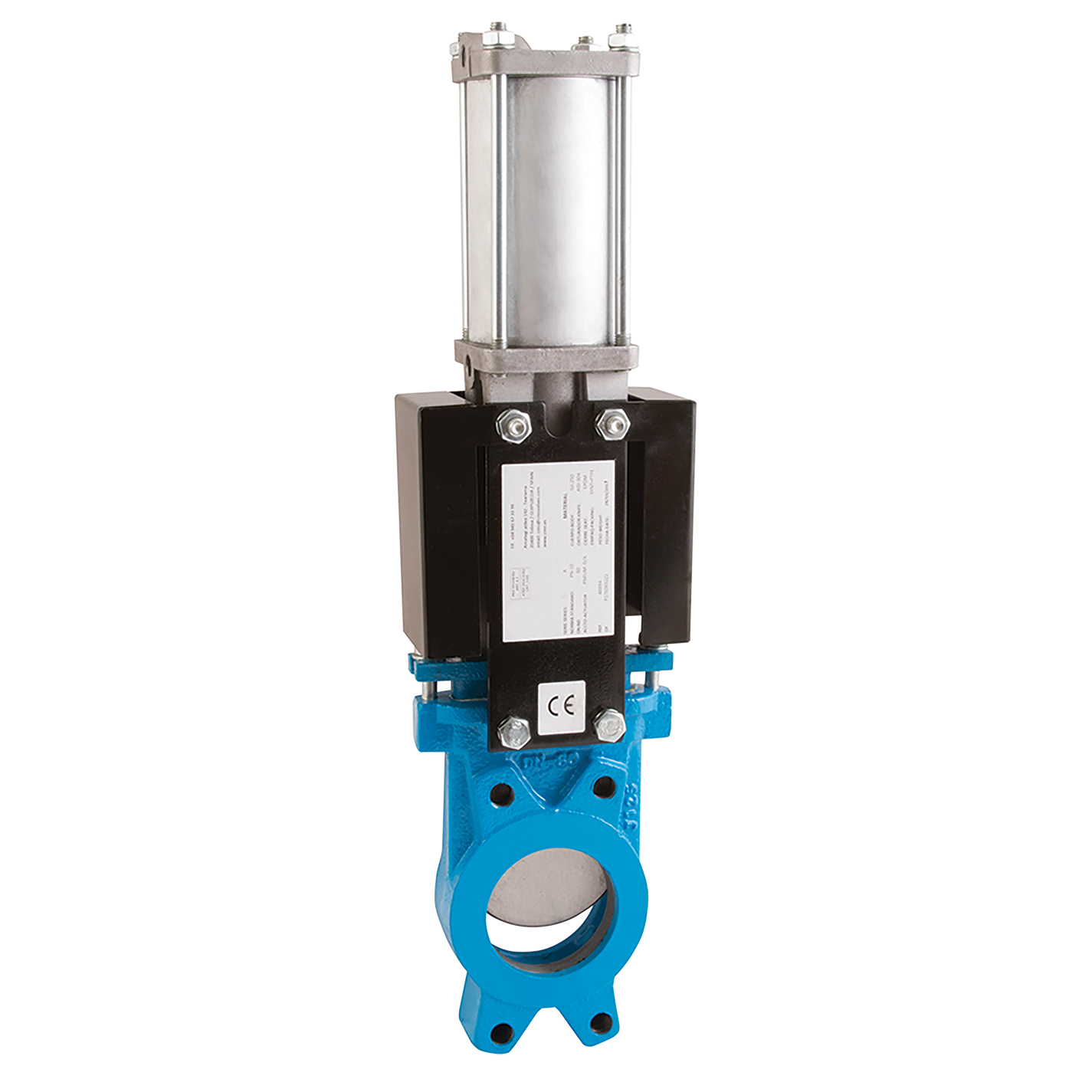 2" PN10 KNIFE GATE VALVE DOUBLE ACTING