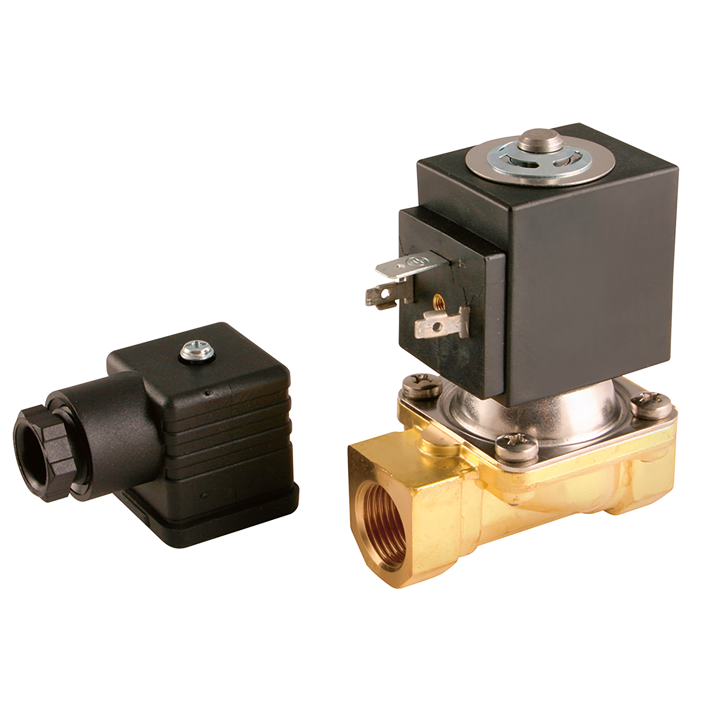 1/2" BSP 2/2 NC SOLENOID VALVE 24V 50HZ