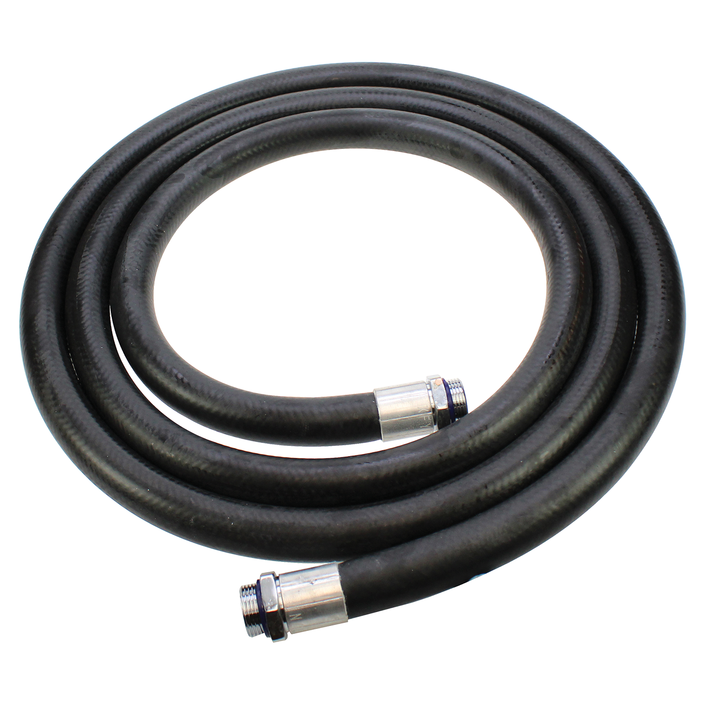 STEEL BRAIDED 6.10M X 1" BSPP HOSE ASS