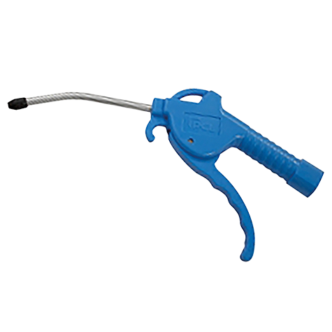 1/4" BSPP Plastic Blowgun with 100mm Nozzle Extension, PCL
