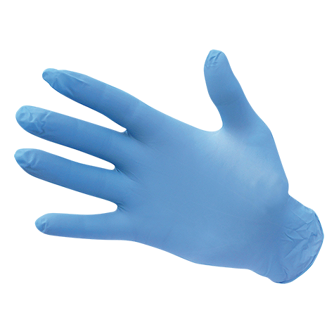 Blue Powder Free Nitrile Disposable Glove, Small, Portwest