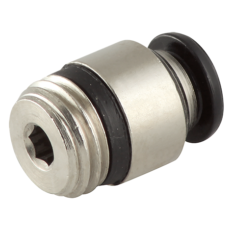 06MMOD X 1/4BSPT STRAIGHT MALE ADAPTOR