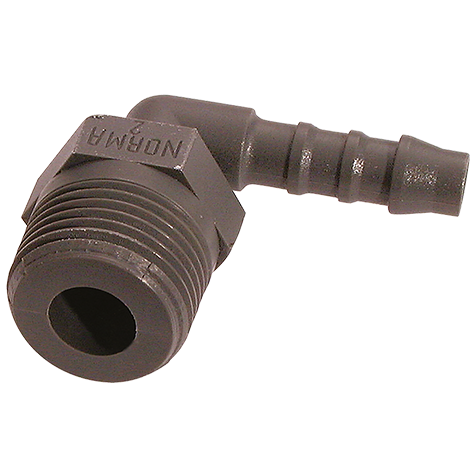 3/8" BSPT Male NORMA® Plastic Hose Connector