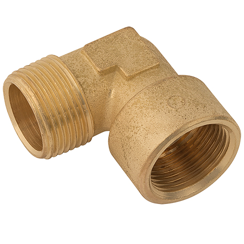 1.1/2" BSPT Male x 1.1/2" BSPT Female Equal Elbow