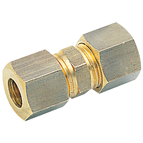 6mm OD Straight Connector