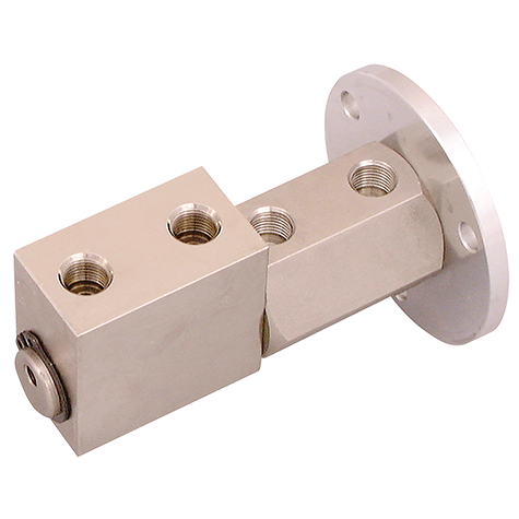 2 x 1/4" BSP Male Inlet x 2 x 1/4" BSP Female Outlets  Rotating Joint