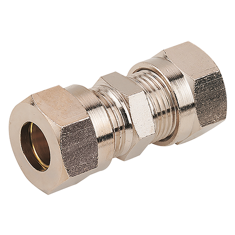 4mm OD Straight Connector