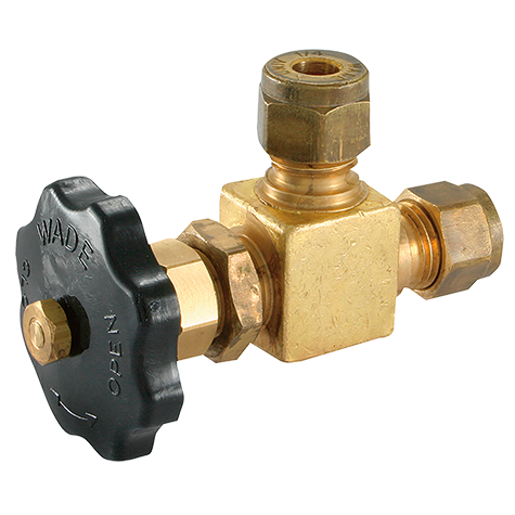 1/4" OD Panel Mount Needle Valve