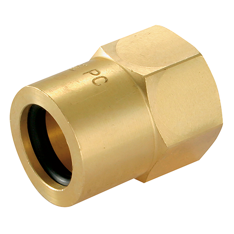 1/2" OD Compression Nut for PVC Covered Copper Tube