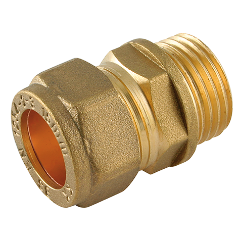 1.1/4" BSPP Male x 35mm OD Coupling
