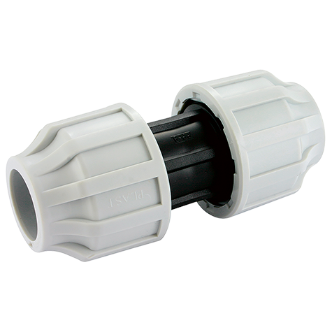 40mm OD Straight Connector
