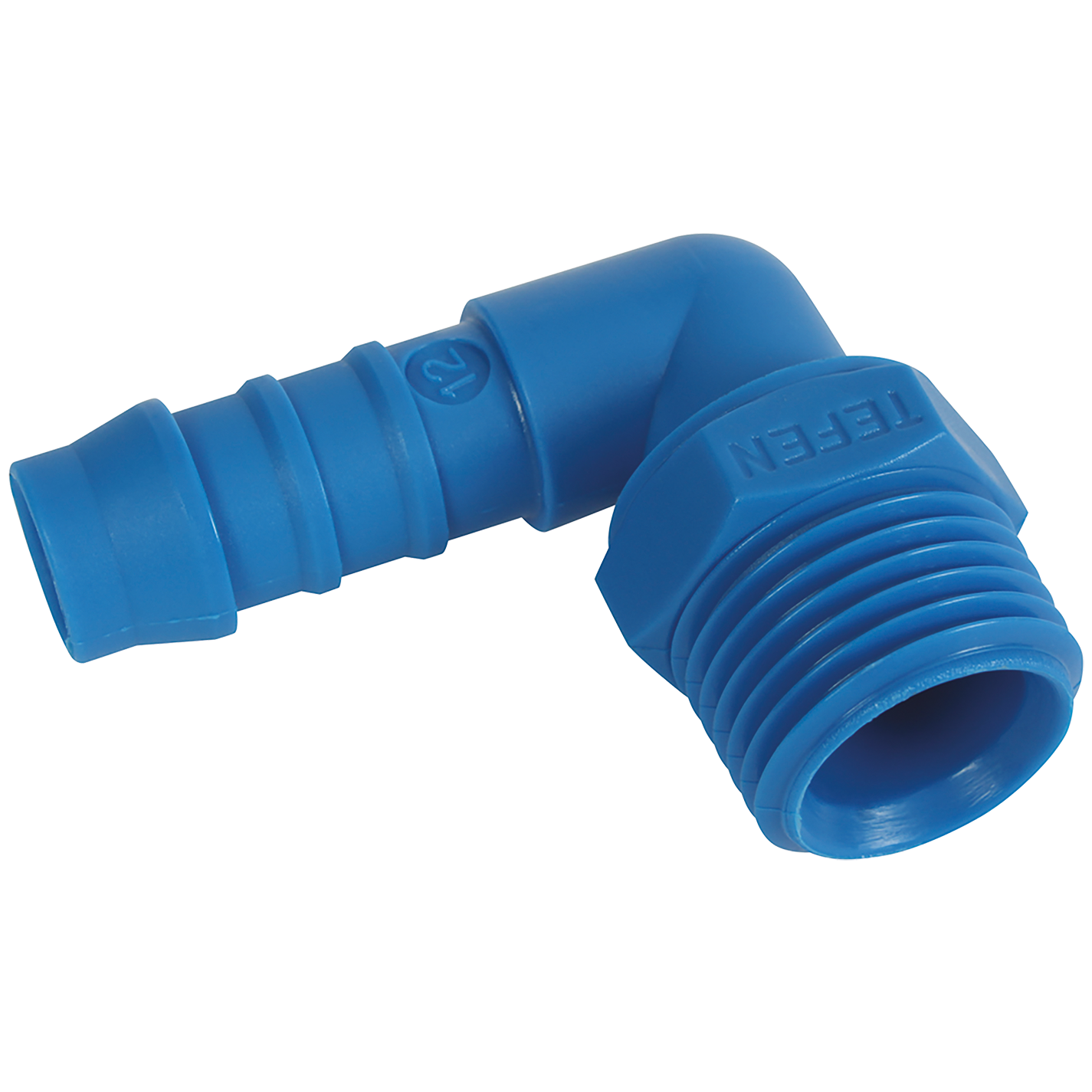 1/4" BSPT Male Elbow Hose Connector
