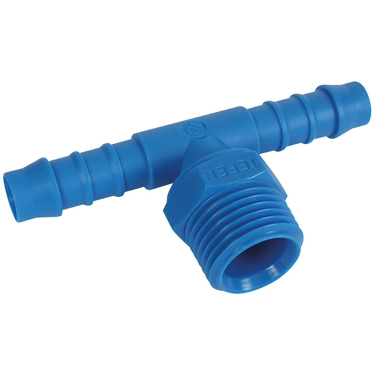 3/8" BSPT Male Branch Tee Hose Connector