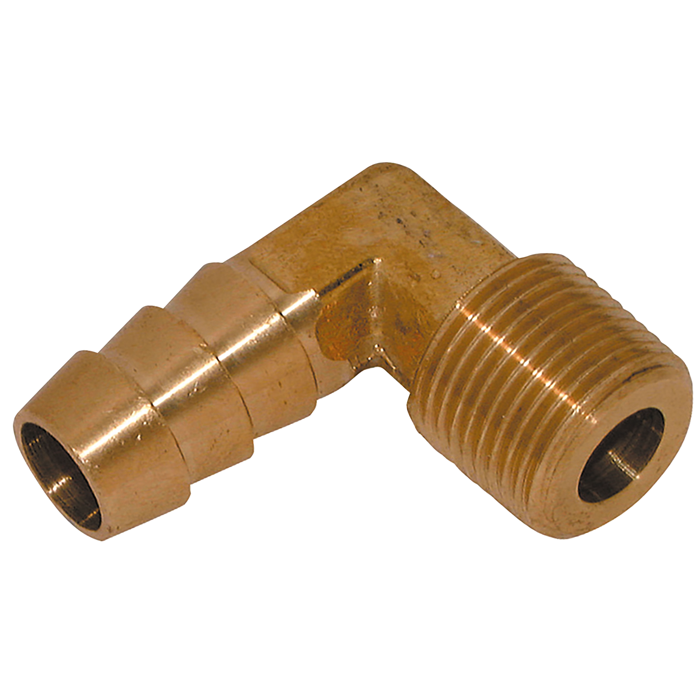 1/8" BSPT Male Elbow Hose Tails, Brass