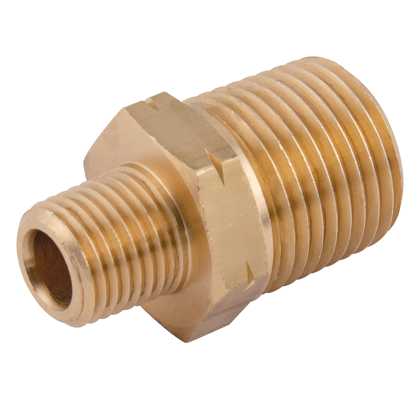 1/8" NPT Male x 1/4" NPT Male Unequal Adaptor