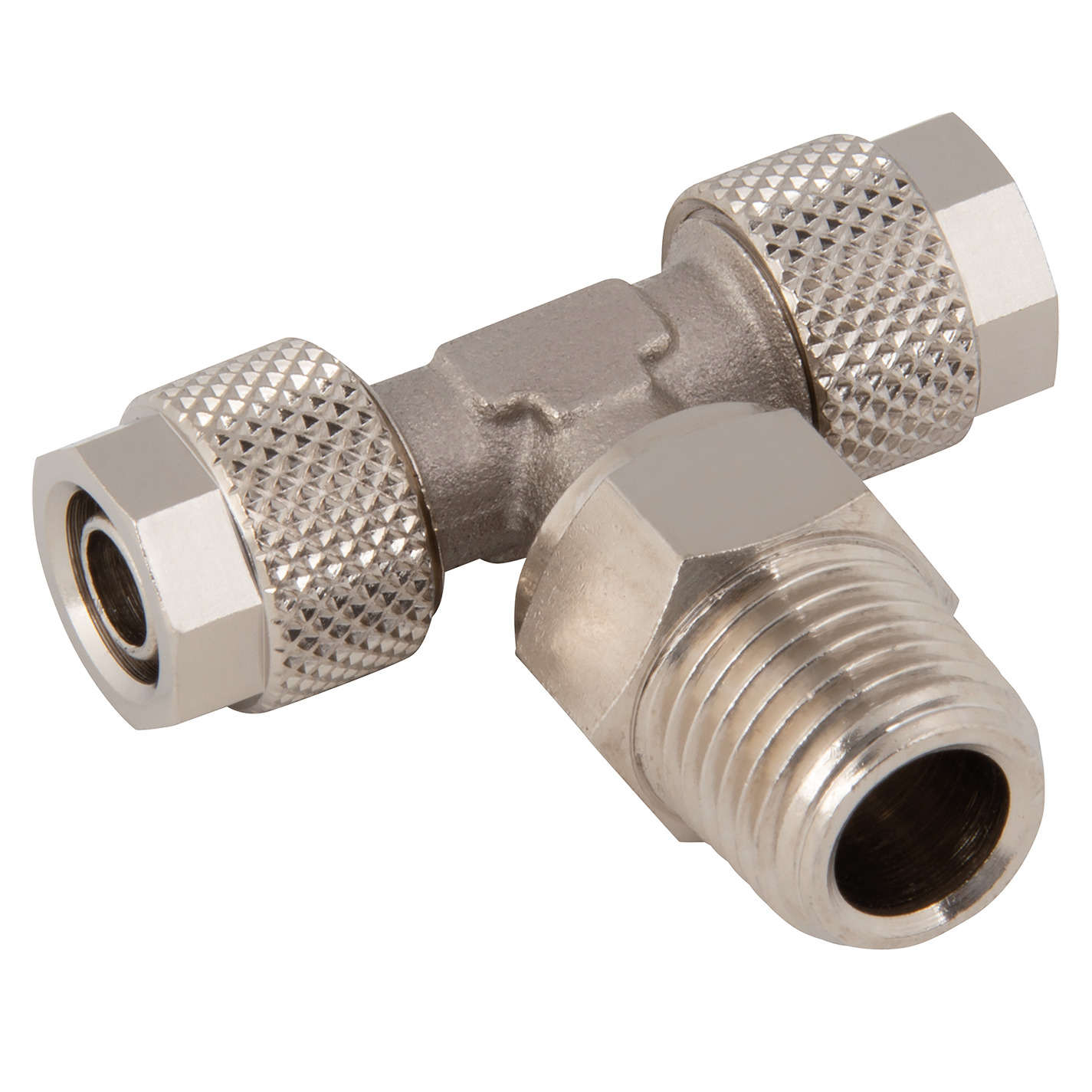 08/06MM OD X 1/8" BSPT MALE SW CENTRE T