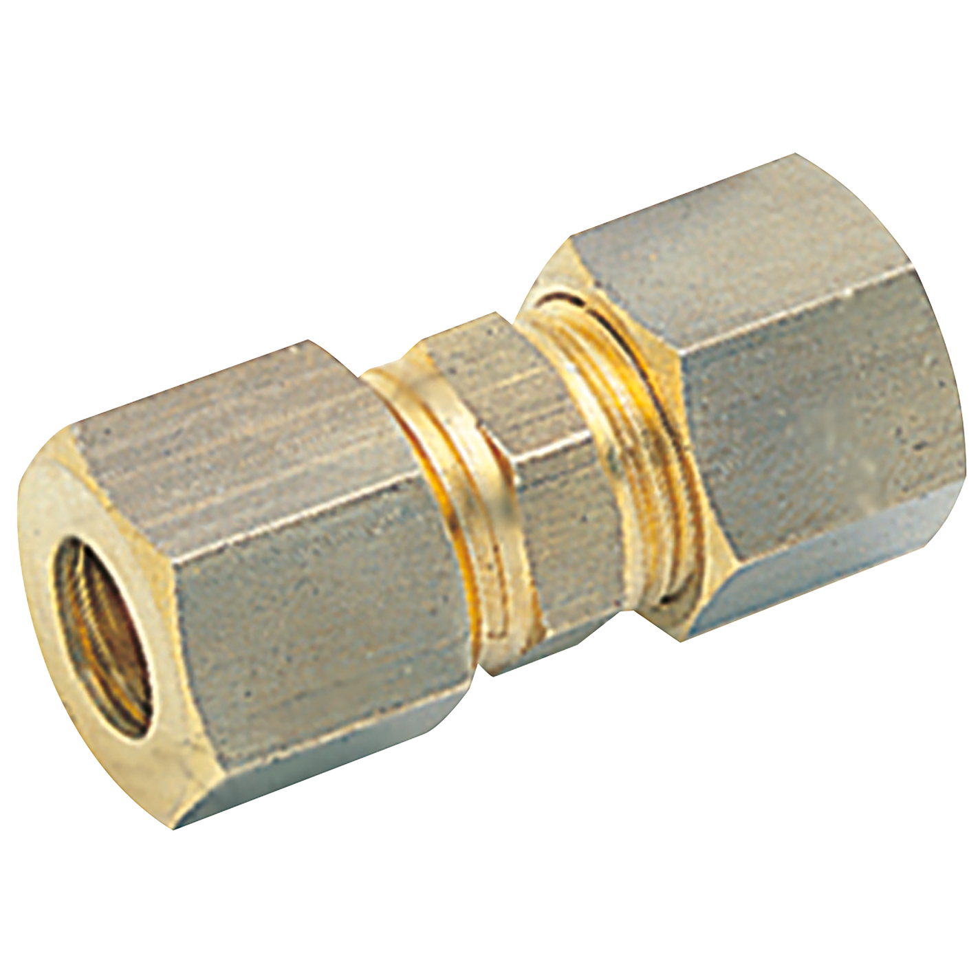 6mm OD Straight Connector