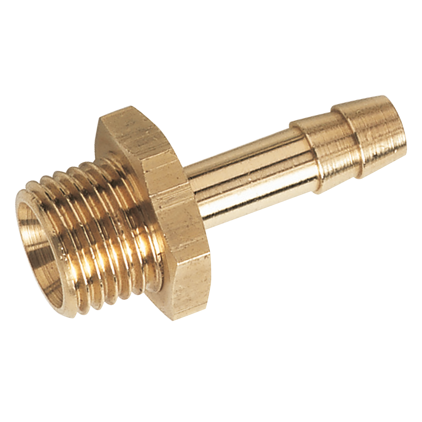 1" BSPP Male Straight Hose Tails, Brass