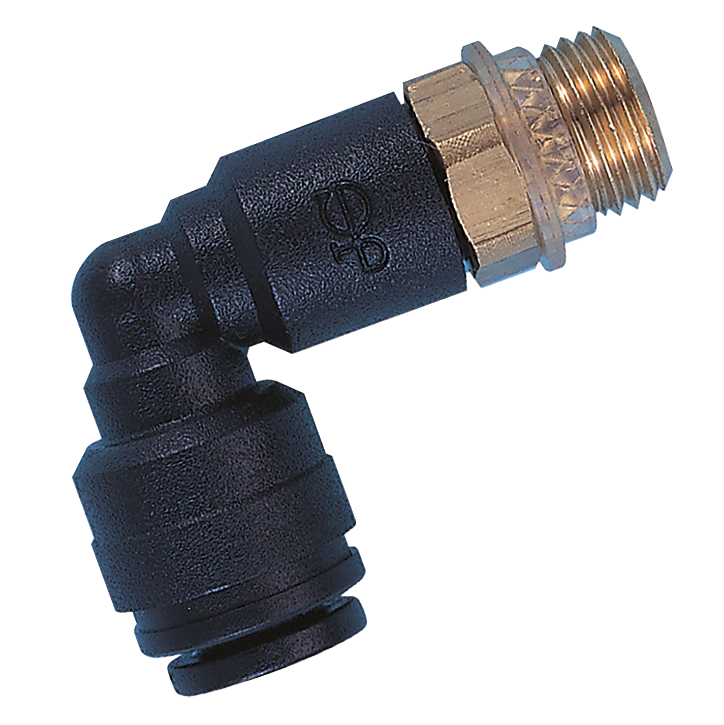 Swivelbsuperbrass 6 18 Elbow Push Fittings Connectors Pneumatics And Vacuum Flowtech 6669