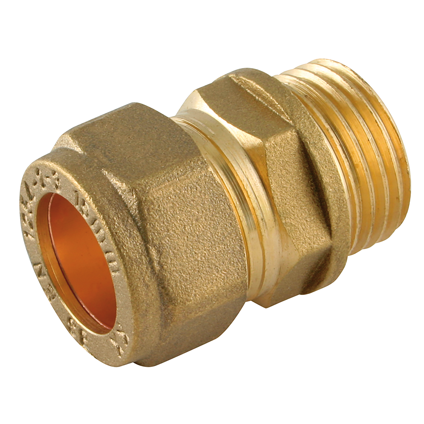 1.1/2" BSPP Male x 42mm OD Coupling
