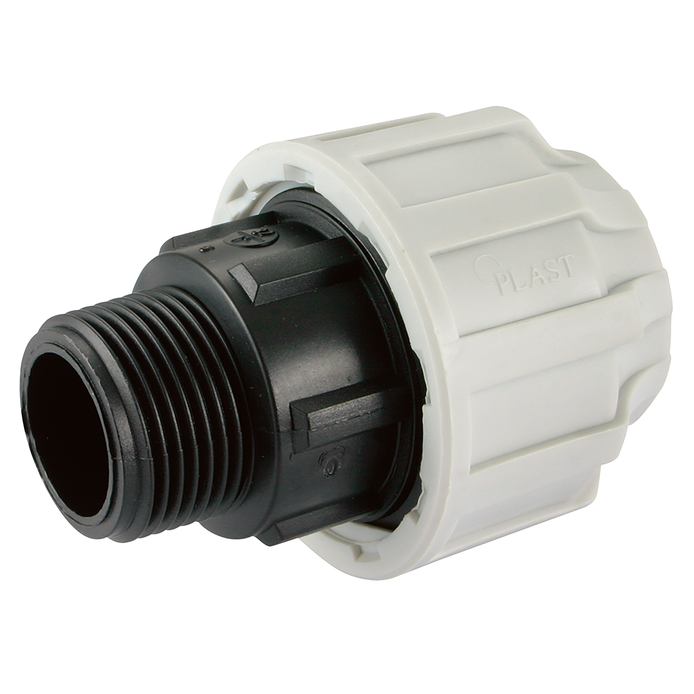 2.1/2" BSPT Male x 75mm OD Male Adaptor