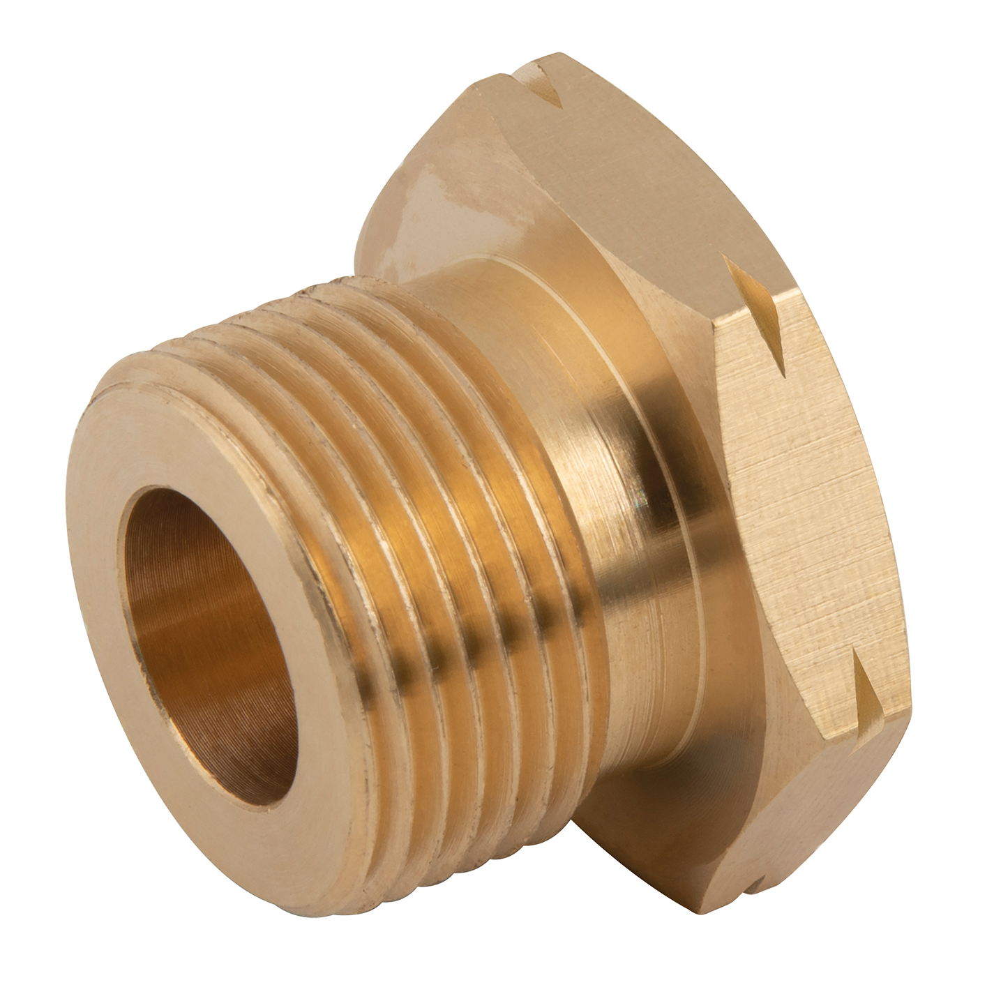 1 1 4 NPT Male Hollow Plug Pneumatics Direct