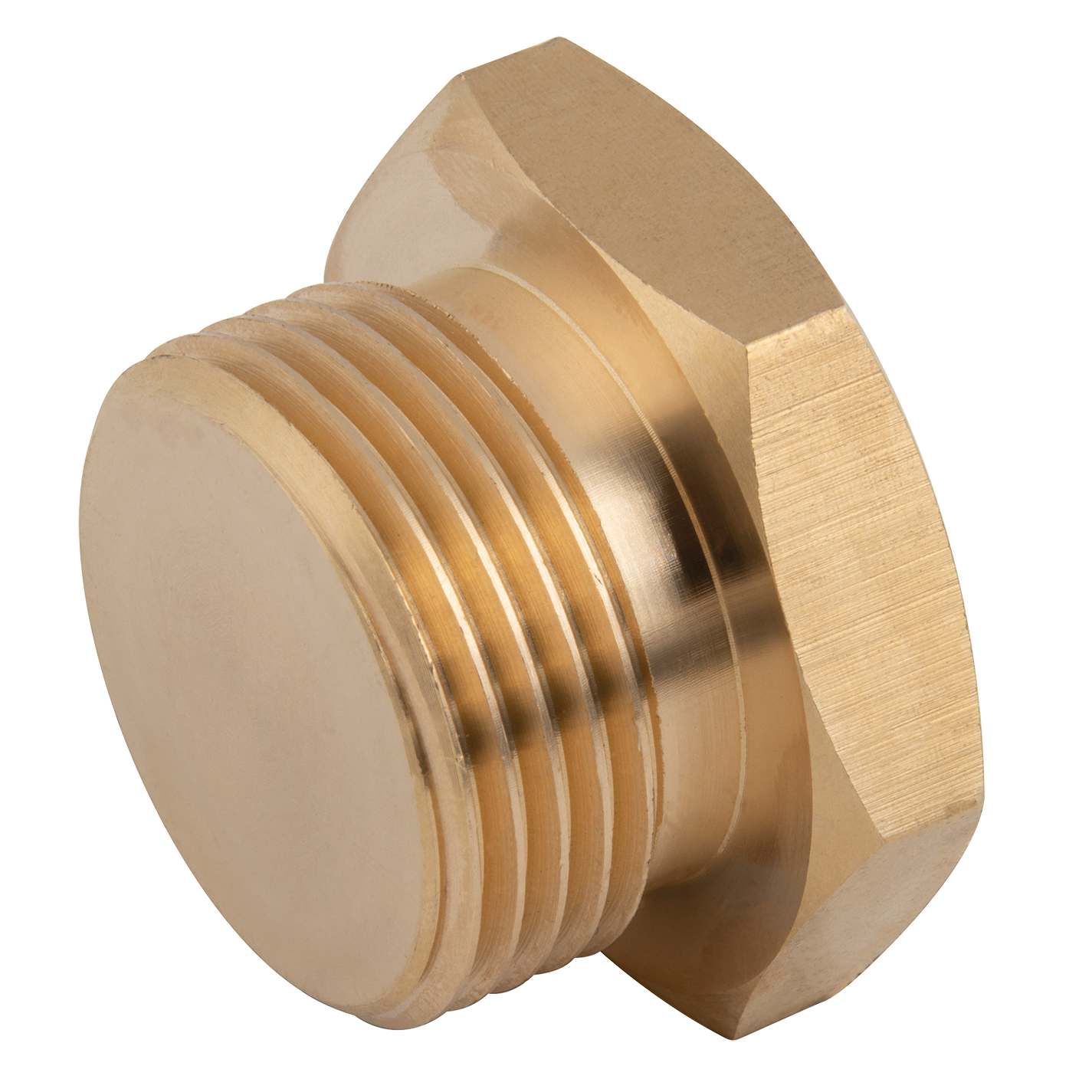 3/8" BSPT Male Solid Plug