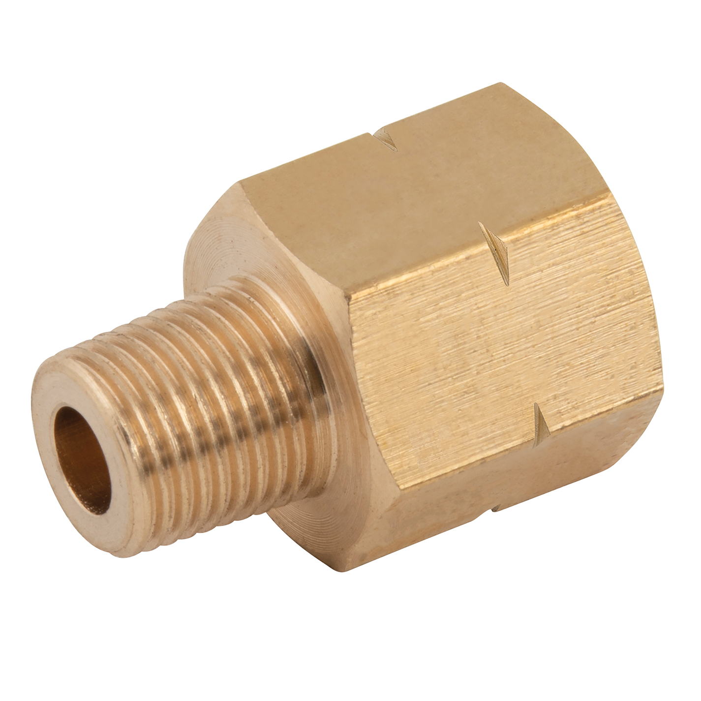 1/8" NPT Male x 1/4" NPS Female Reducing Connector