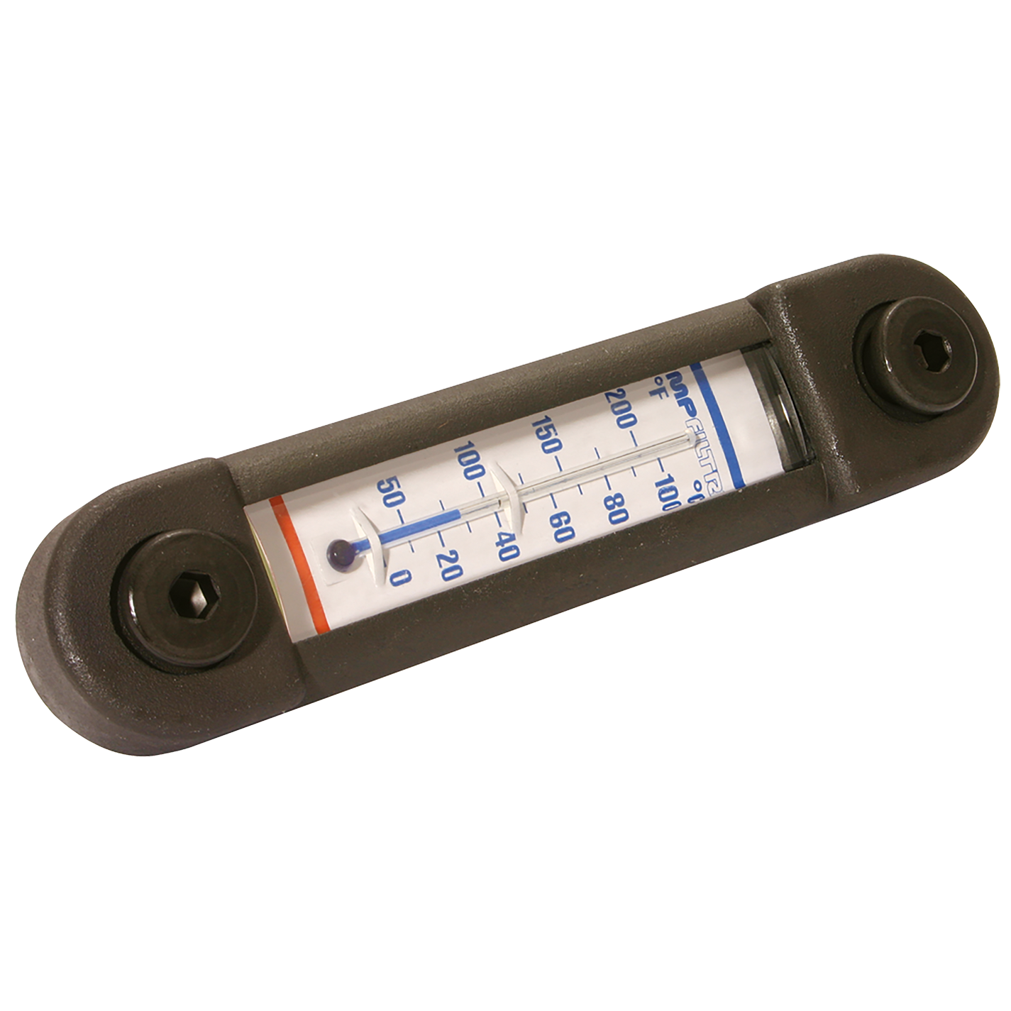 254mm Level Gauge With Thermometer M10 Bolt Thread Hydair