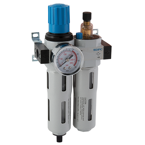 1/4" BSP Parallel Female Filter Reg Lubricator