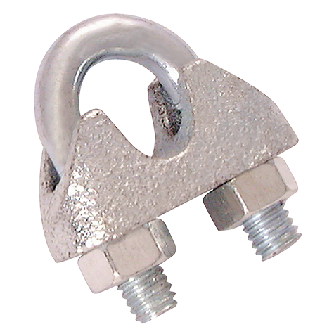 5MM WIRE ROPE GRIP ELECTRO GALVANISED.