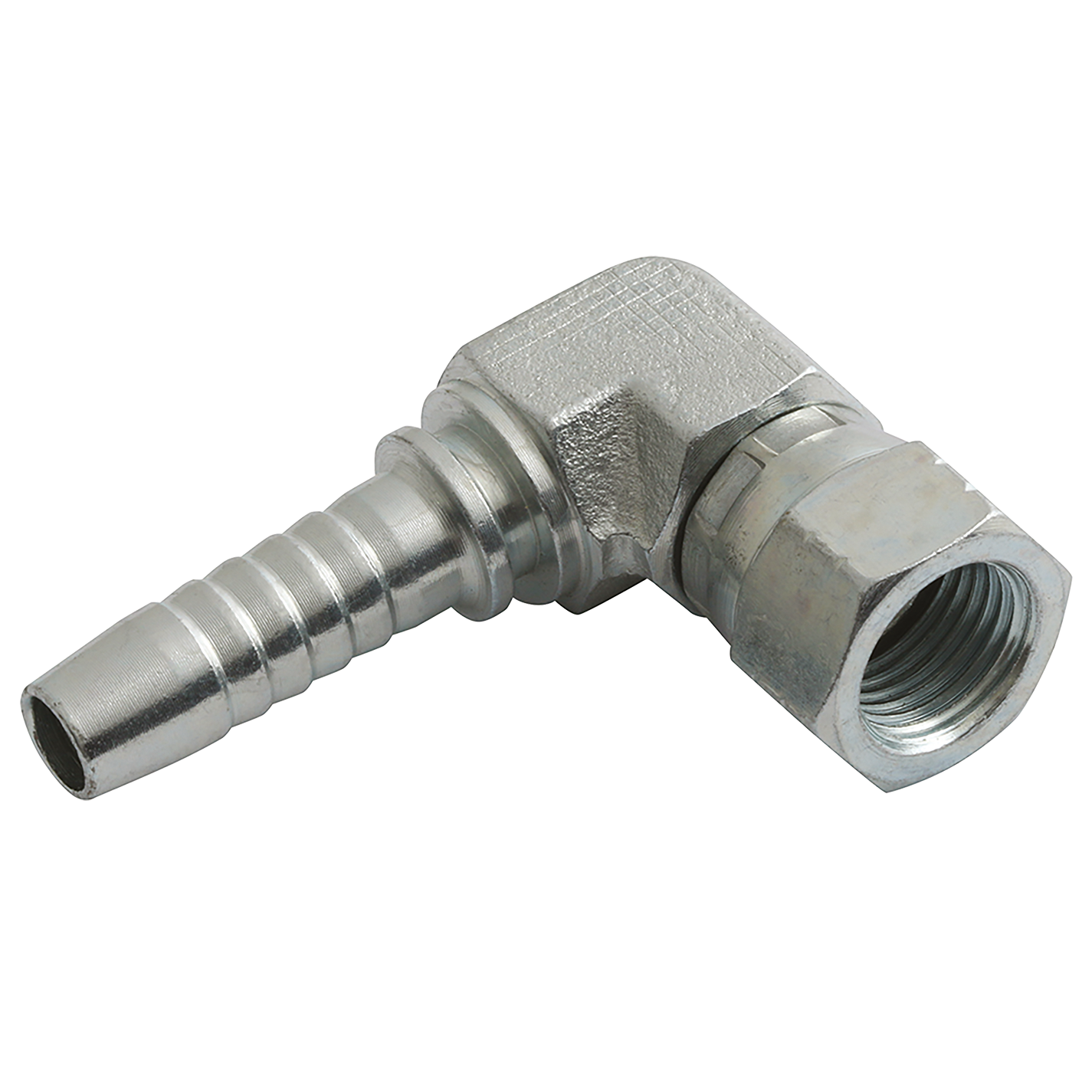 3/4" JIC Female Hose Connector 90° Compact Elbow