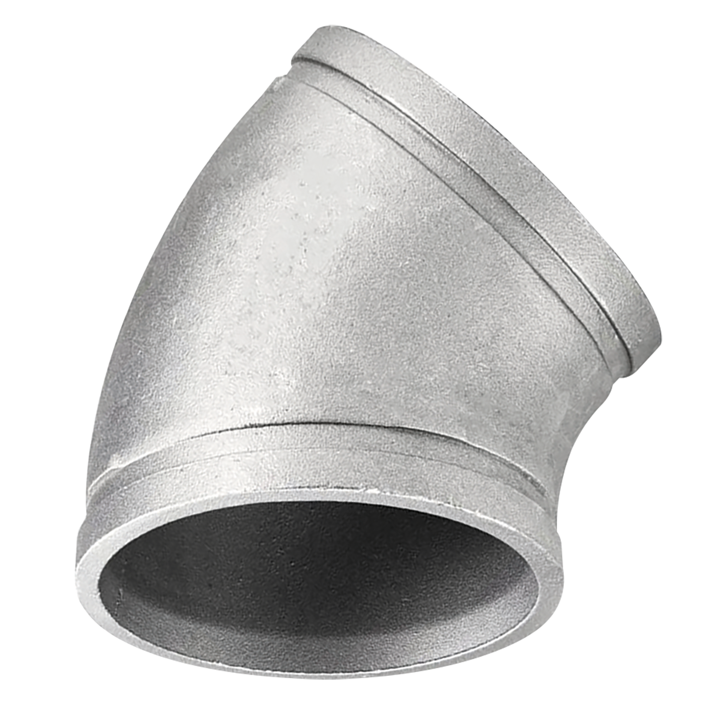 45 ALUMINIUM ELBOW WITH GROOVED ENDS