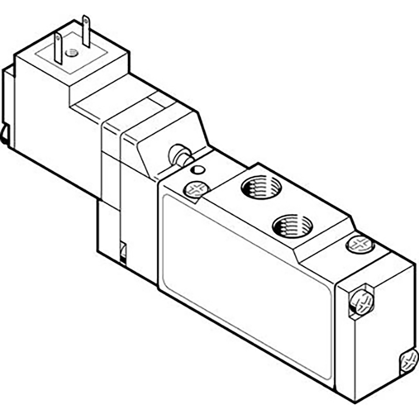 MEH-5/2-1/8-P-B SOLENOID VALVE | Hydair