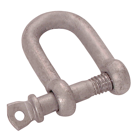 25MM DEE SHACKLE HOT DIP GALVANISED